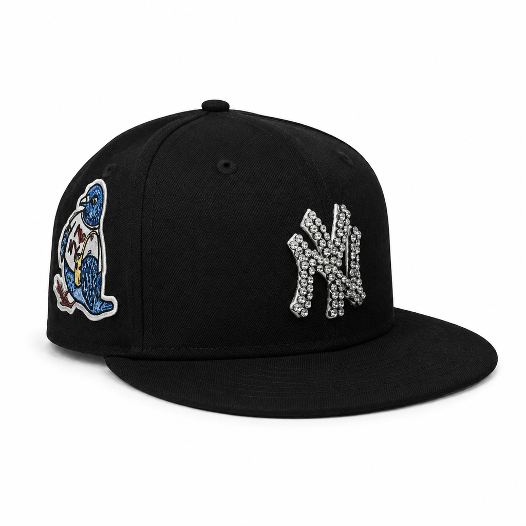 NY Pigeon Patch Bedazzled Hat