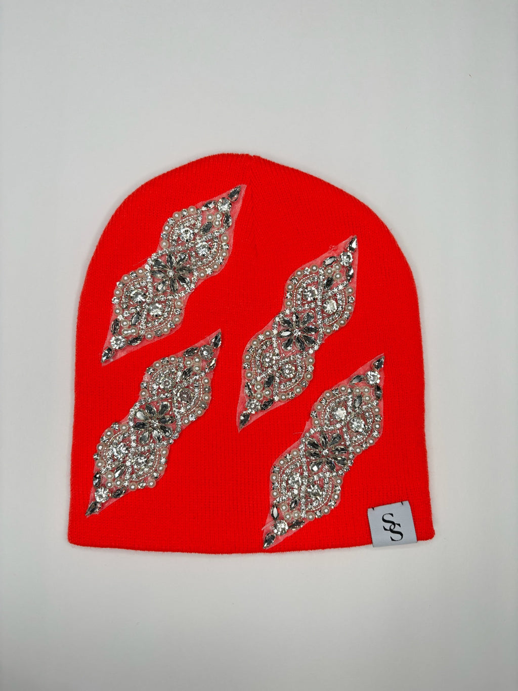 Stripe Gem Beanie